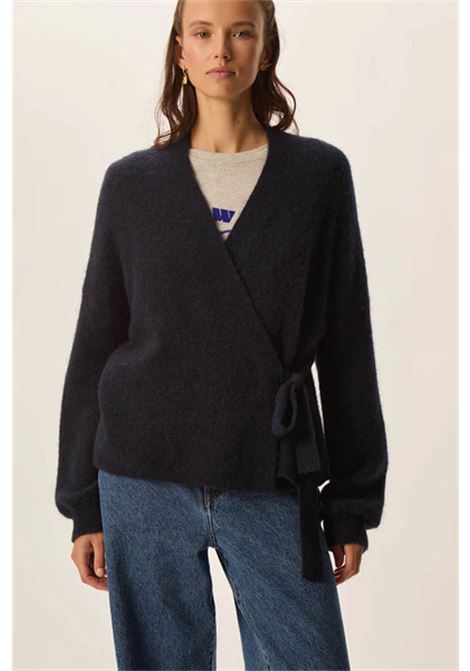 Des Petits Hauts Berta Marine Superfine Alpaca Cardigan Des Petits Hauts |  | 1H250056MARINE